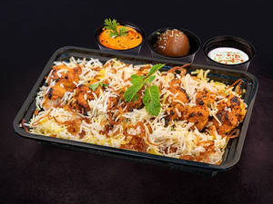 Soya Tikka Biryani - (serves 1)