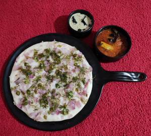 Onion uttapam