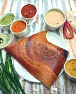 Paneer Chilli Dosa
