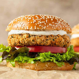 Chicken Patty Burger
