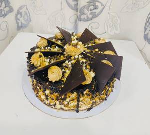 Belgian chocolate fantasy cake