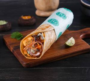 Paneer tikka roll