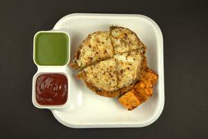 Paneer Tikka Cheese Grilled Sandwich
