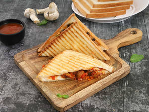 Mushroom Bread Toast