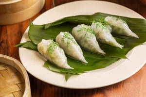 Asparagus & Water Chestnut Dimsum