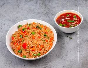 Triple Schezwan Fried Rice