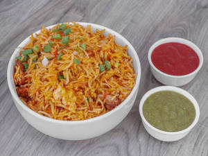 Schezwan Egg Fried Rice