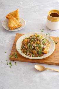 Chole Samosa [2 Pcs]
