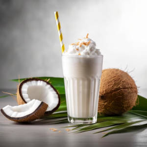 Lychee & Coconut Shake