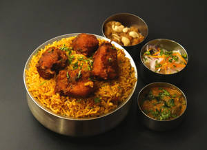 Chicken 65 Biriyani