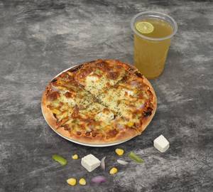 Green Farm Pizza And Jeera Masala Soda