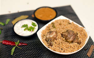 Mutton Biriyani (w) Egg