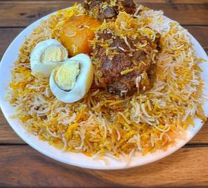 Mutton Biryani With Egg