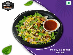 Popeye Sprouts Salad With Sweet Chilli Dressing