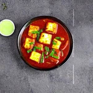 Paneer in Hot Garlic Sauce Gravy