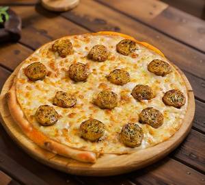Chicken sausage pizza