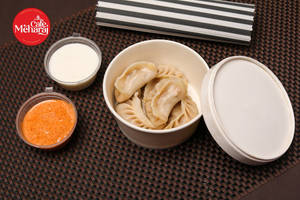 Steamed Veg Momos (5 Pcs)