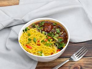 Manchurian Gravy + Noodles