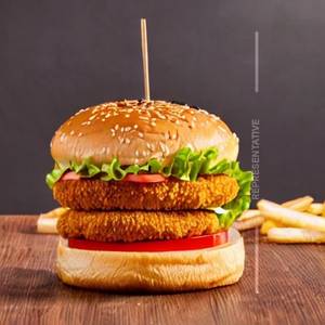 Veggie Cheese Shots Burger