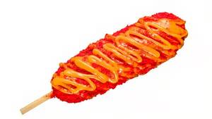 Spicy Chicken Cheetos Corn Dog