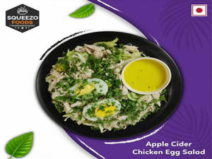 Egg & Chicken Egg Salad With Apple Cider Dressing