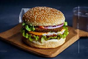 Mexican Salsa Veg Burger