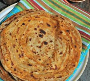 Ajwain paratha in desi ghee