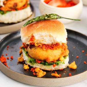 Bombay Style Vadapav Not Fried