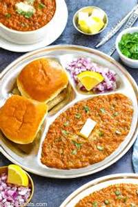 Butter pav bhaji