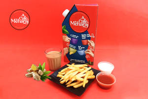 Ginger Tea (250 Ml) + French Fries