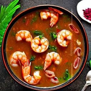 Prawns in Coconut Milk (Tom Khaar)