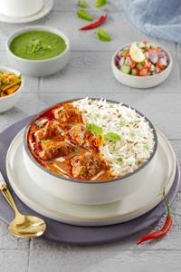 Spicy Butter Chicken Rice Bowl