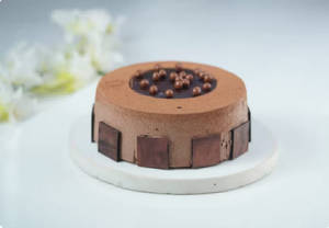 Eggless Dark Chocolate Mousse Cake [1 Kg]