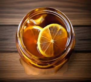 Ginger lemon honey tea