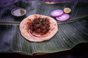 Personal Mushroom Ghee Roast Meal