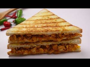 Chicken tandoor sandwhich
