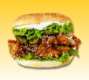 Korean Fried Chicken Burger