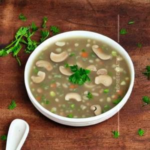 Veg Clear Mushroom Soup