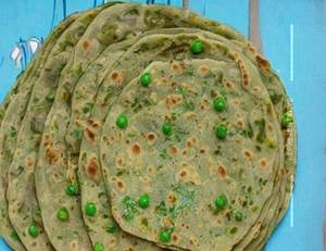 Green Peas Paratha