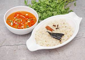 Daal fry and jeera rice combo