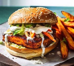Paneer Cheese Burger 