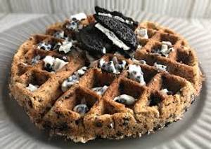 Oreo + White Chocolate Waffles