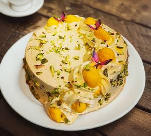 Birthday Rasmalai Butterfly Cream Cake
