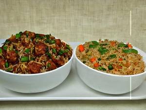 Manchurian Schezwan Fried Rice