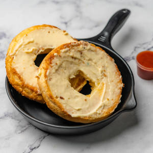 Beagle with Cream Cheese