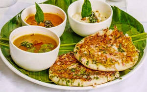 Ghee Roast Onion Uttapam