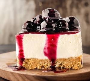 Blueberry Cheesecake Pastry Square