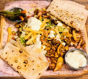 Chicken Rumali Plate