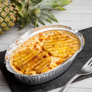 Baked Chicken And Pineapple  Upside Down (non-veg)