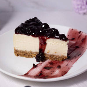 Blue Berry Cheese Cake Slice